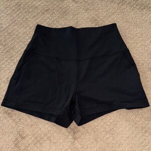 Lululemon Athletica Black Align High Rise Shorts